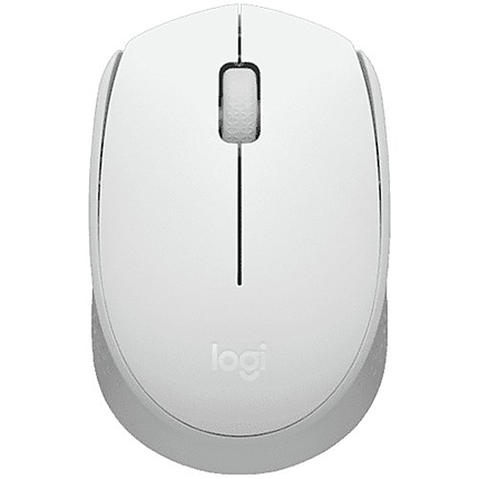 LOGITECH M171 Wireless Mouse - WHITE