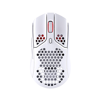 Геймърска мишка HyperX Pulsefire Haste, Wireless, RGB, USB, Бял