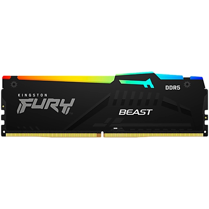 Kingston DRAM 64GB 6000MT/s DDR5 CL36 DIMM (Kit of 2) FURY Beast RGB EXPO EAN: 740617331882