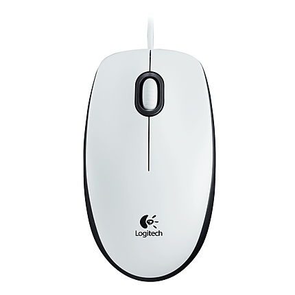 Logitech Mouse M100 White