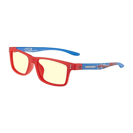 Детски компютърни очила GUNNAR Cruz Kids Large, Spider-Man Edition, Amber