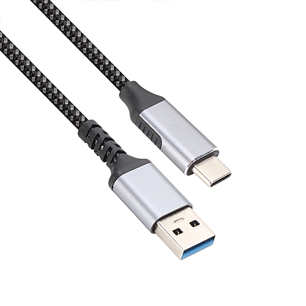 VCom Кабел USB 3.2 Gen2 Тype-C / USB AM, 10Gbps, Black - CU401M-1m