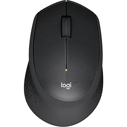 Безжична оптична мишка LOGITECH M330 Silent Plus, Черна, USB