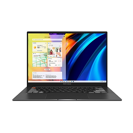 Asus Vivobook X Flip OLED N7401ZE-OLED-M731X,Intel Core i7-12700H 3.5 Ghz, (8M Cache, up to 4.7 GHz), 14.5``OLED ,2.8K (2880 x 1800)GL 400NITS(HDR) 120 Hz , DDR5 16GB(ON BD.),NVIDIA GeForce RTX 3050Ti 4GB GDDR6,1TB PCIEG3 SSD, Windows 11 Pro , Grey