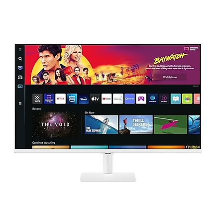 Samsung 32BM701, 32" VA LED, SMART, 60 Hz, 4 ms GTG, 3840x2160, 300 cd/m2, 3000:1, HDR 10, Eye Saver, Flicker Free, Auto Source Switch+, USB-C, 3xUSB 2.0, 2xHDMI 2.0, Wi-Fi 5, Bluetooth 4.2, Speakers, 178°/178°, White