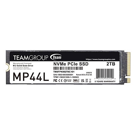 Solid State Drive (SSD) Team Group MP44L, M.2 2280 NVMe 500GB PCI-e 4.0 x4