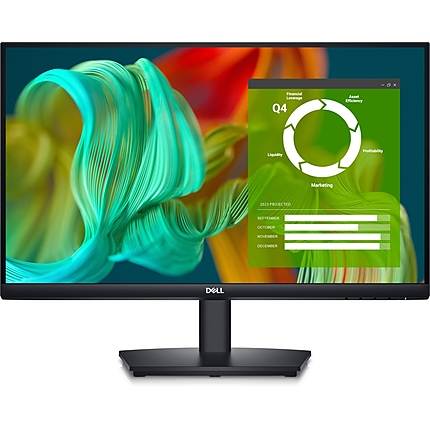 Dell E2424HS, 23.8" Wide LED Anti-Glare, VA Panel, 5ms, 3000:1, 250 cd/m2, 1920x1080 Full HD, HDMI, VGA, DisplayPort, ComfortView, Speakers, Height, Swivel,Tilt, Black