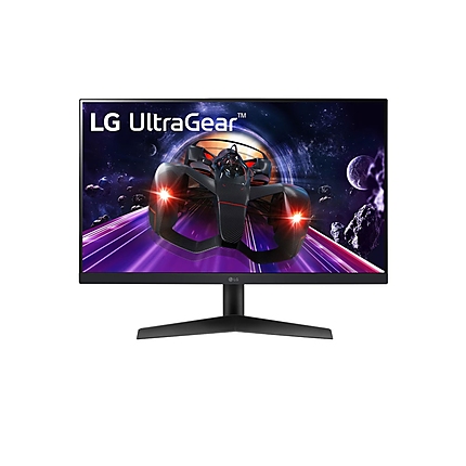 LG 24GN60R-B, UltraGear, 23.8" IPS, AG, 1ms GtG, 144Hz, 1000:1, 300cd/m2, Full HD 1920x1080, NVIDIA G-SYNC, Radeon FreeSync, HDR 10, sRGB 99%, HDMI, DisplayPort, Reader Mode, Headphone out, Tilt, Black