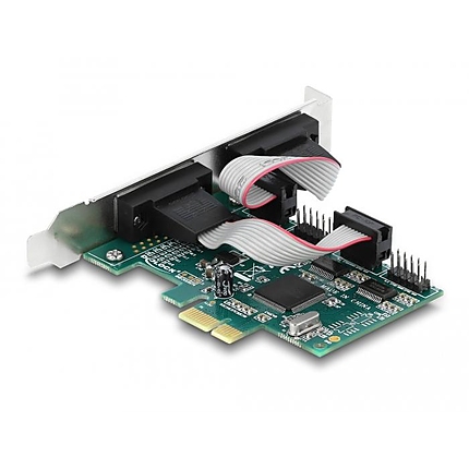 Карта за разширение на слотове Delock, PCI Express Card към 4 x Serial RS-232