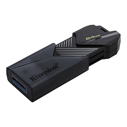 USB памет KINGSTON DataTraveler Exodia Onyx, 64GB, USB 3.2 Gen 1, Черна