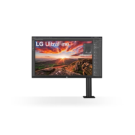 LG 32UN880P-B, 31.5" UltraFine Ergo 4K, IPS AG, DCI-P3 95%, 5ms, 350 cd/m2, 1000:1, 3840x2160, HDR 10, USB Type-C, USB, HDMI, DisplayPort, AMD FreeSync, Speaker 5Wx2, Game Mode, Reader Mode, PIP, Tilt/Height/Swivel/Pivot/ Extend/Retract, Black