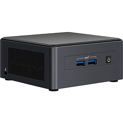 Intel NUC 11 Pro Kit NUC11TNHi3: Intel Core i3-1115G4, Intel UHD Graphics, Dual HDMI 2.0b w/HDMI CEC, Dual DP 1.4a via Type C, Front: 2xUSB 3.2 Rear: 2xUSB 4 (type C), 1xUSB 3.2, 1xUSB 2.0 Internal: 1xUSB 3.2 on m.2 22x42 (pins), 2xUSB 2.0 (headers),