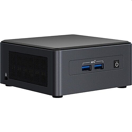 Intel NUC 11 Pro Kit NUC11TNHv7, EU cord, i7 vPro Processor with Irix Xe graphics, dual M.2 slot, 2.5" SATA slot, 2xHDMI, 2x Thunderbolt 4 (USB-C+DP)