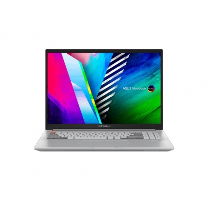 Asus Vivobook Pro X16 OLED, N7600ZE-OLED-L741X,Intel Core i7-12700H, 2.3 GHz (24M Cache, up to 4.7 GHz, 6P+8E cores), 16" 4K (3840 x 2400) OLED 16:10 aspect ratio,DDR5 32 GB(on BD),1TBPCIEG3 SSD, RTX3050 Ti 4 GB, Windows 11 Pro, Cool Silver