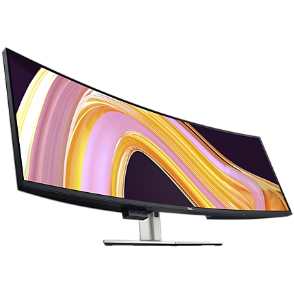 Dell U4924DW Monitor LED UltraSharp 49 Curved, 49", 5K Dual QHD (5120x1440) 60Hz, 32:9, Anti-glare, 3H Hard Coating, ComfortView, IPS, 350 cd/m2, 2000:1, 178/178, 5ms/8ms, 2xHDMI, DP, USB-C 3.2 Gen 2, Audio line-out, Height, Pivot, Swivel, Tilt, 3Y