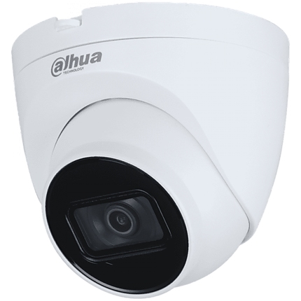 Dahua HDCVI 2MP Eyeball camera, Day&Night, 1/2.7" CMOS, 1920Г—1080 Effective Pixels, 30fps@1080P, Focal Length 2.8mm, View angle 101В°, IR distance up to 25m, 0.02Lux/F1.9, 0Lux IR on, indoor installation IP50, 12V DC/2.6W