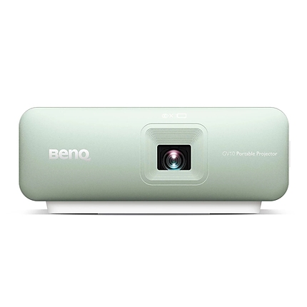 BenQ Portable GV10 DLP, Light Source LED, 100AL, 480p (854x480), Rec. 709 Coverage 94%, TR 1.3, Speaker (x1), 3W, Stand, HDMI, power up external dongle up to 7.5W, Built-in Battery