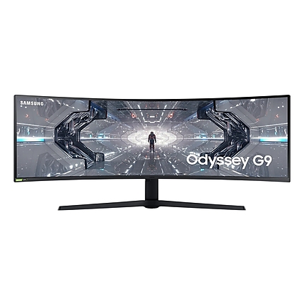 Samsung LC49G95T, 49" Odyssey GAMING, Curved VA QLED, 1000R, 240 Hz, 1ms GTG, 5120 x 1440, 32:9, 420cd/m2, 2xDP, HDMI, 2xUSB