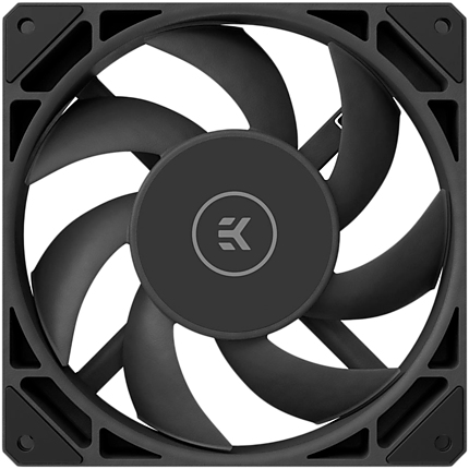 EK-Loop Fan FPT 140 - Black (600-2200rpm), 140mm fan, 4-pin PWM, 44.56dBA (max. RPM)