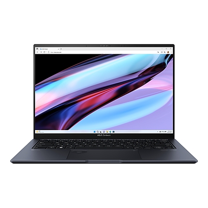 Asus Zenbook Pro OLED UX6404VV-OLED-P941X, INTEL I9-13900H, OLED 14.5" WQXGA+ (2880 x 1800) 16:10, 32GB LPDDR5(16ON BD),1TB SSD, RTX 4060 8GB GDDR6,DIALPAD,Windows 11 Pro, Bag, Tech Black