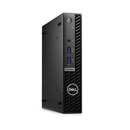 Dell OptiPlex 7010 Micro, Intel Core i3-13100T (4+0 Cores/12MB/2.5GHz to 4.2GHz), 8GB (1x8GB) DDR4, 256GB SSD PCIe M.2, Integrated Graphics, Keyboard&Mouse, Wi-Fi 6E, Win 11 Pro, 3Y PS