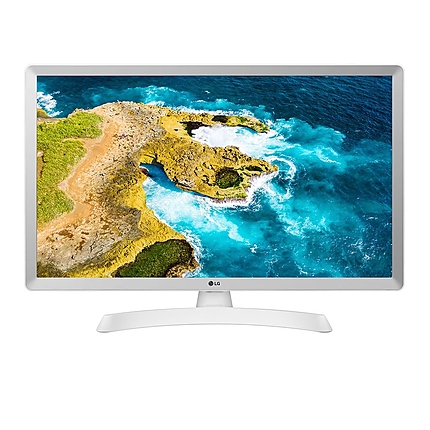 LG 28TQ515S-WZ, 28.0" WVA, LED non Glare, Smart webOS 22, TV Tuner DVB-T2/C /S2, 1000:1, Mega DFC, 250cd, 1366x768, Wi-Fi, LAN, AirPlay, WiDi, Miracast, HDMI, CI Slot, USB 2.0, Optical Out, AI Sound, Speaker 5W, White