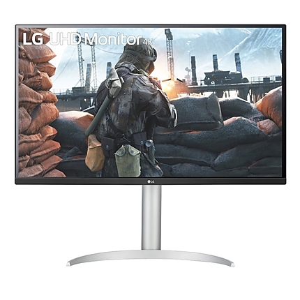 LG 32UP55NP-W, 31.5" Wide LED AG, VA, DCI-P3 90%, 4ms, 350 cd/m2, 3000:1, 4K (3840x2160), HDR 10, USB Type-C, HDMI, DisplayPort, AMD FreeSync, Height, Tilt, Speaker, Black