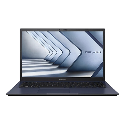 Asus ExpertBook B1 B1502CBA-UI53C0X, Intel Core i5-1235U (3.30 GHz up to 4.40 GHz, 12MB), 15.6" FHD IPS(1920x1080), Intel Iris Xe Graphics, 16GB DDR4 on BD. (1 slot free), 512GB M.2 NVMe,VGA,HDMI,1xThunderbolt,RJ45, Windows 11 Pro, Black