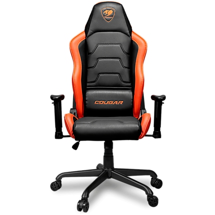 COUGAR ARMOR AIR, Gaming Chair, Breathable Mesh Back Design + Detachable Soft Foam Leather Cover, Lumbar Pillow, High Density Shaping Foam, Adjustable Tilting, 2D Adjustable armrest, Full Steel Frame, Class 4 Gas Lift Cylinder