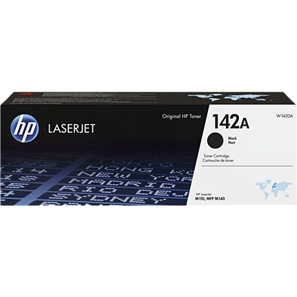 W1420A 142 BLACK TONER