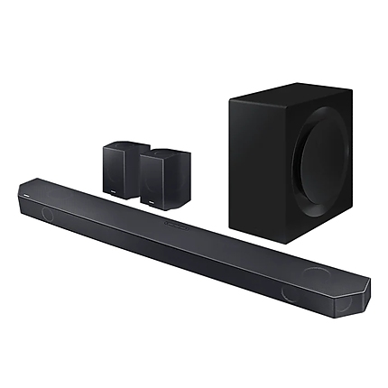 Samsung HW-Q990C Soundbar 656 Watts 11.1.4ch, Wireless Dolby Atmos, Q-Symphony, SpaceFit Sound+, Black