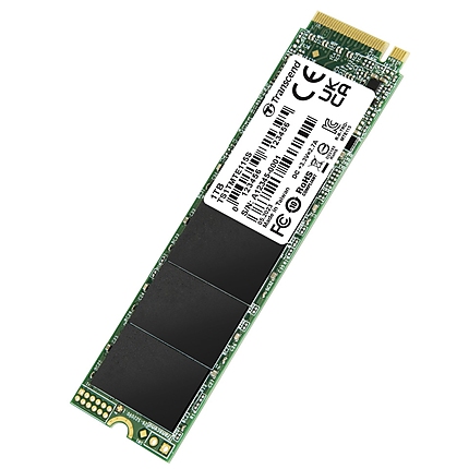 Transcend 1TB, M.2 2280, PCIe Gen3x4, NVMe, TLC, DRAM-less