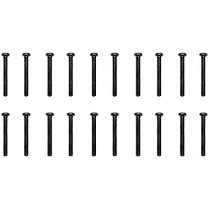 EK-Loop Phillips Head Screw Set M4x30mm - Black (20pcs) (for EK-Quantum Surface radiators)