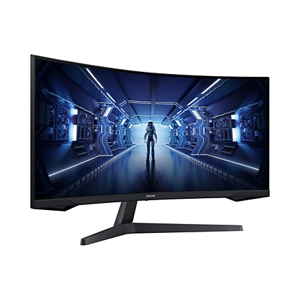 Монитор Samsung Odyssey G5 C34G55TWWP 34 inch, VA Curved UWQHD 3440x1440, 165Hz, 1 ms