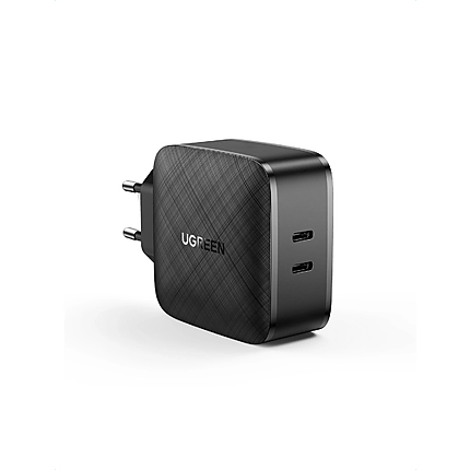 Ugreen универсално зарядно за стена Charger Wall 65W GaN CD216, 2 x Type-C - 70867