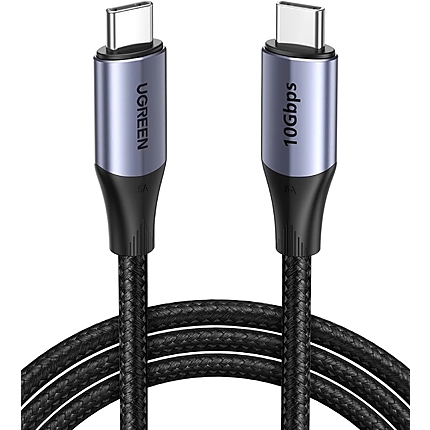 Ugreen кабел USB3.1 Type-C Gen2 M/M US355, 10Gbps, 100W, 5A, 1m - 80150