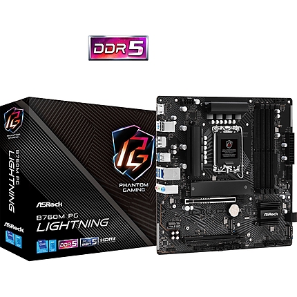 Asrock B760M Phantom Gaming Lightning