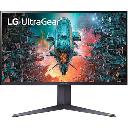 LG 32GQ950P-B, 31.5" UltraGear Nano IPS with ATW, AG, 1ms GtG, 1000:1, 450cd/m2, UHD 4K (3840x2160), 144Hz, Reader Mode, FreeSync, G-SYNC, VRR, HDR 1000, DCI-P3 98%, USB, HDMI, DisplayPort, Height Adjustable, Pivot, Tilt, Headphone out,  Black