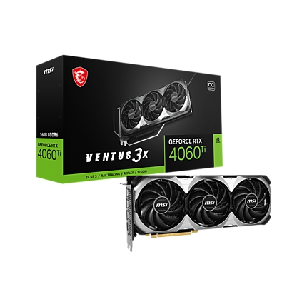 MSI RTX4060TI VENTUS 3X 16G OC