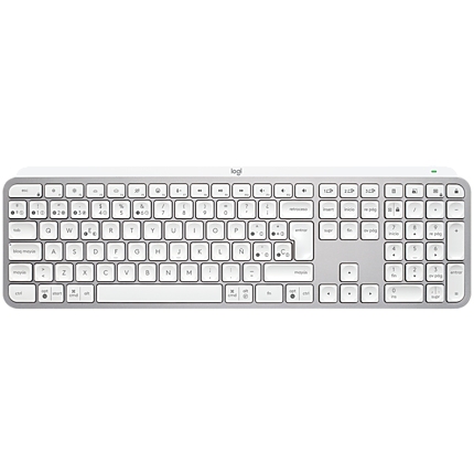 LOGITECH MX Keys S Bluetooth Illuminated Keyboard - PALE GREY - US INT'L