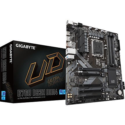 Дънна платка GIGABYTE B760M DS3H DDR5, socket 1700, mATX