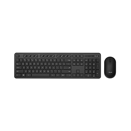 Asus CW100, WIRELESS KEYBOARD+MOUSE, Black