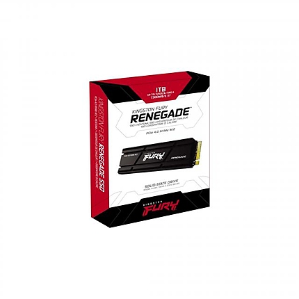 Solid State Drive (SSD) Kingston Fury Renegade M.2-2280 PCIe 4.0 NVMe 1000GB с heatsink