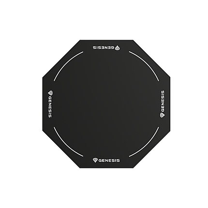 Genesis Protective Floor Mat Tellur 400 Octagon Logo  100cm