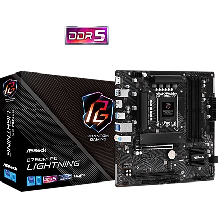 ASROCK B760M PG LIGHTNING /D5