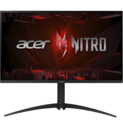 Acer Nitro XV275KP3biipruzx, 27" IPS, Anti-Glare, UHD 4K Mini Led 3840x2160, 99% AdobeRGB, Delta E<2, ZeroFrame, FreeSync Premium, up to 160Hz, 1ms, 100M:1, 600 up to 1000 cd/m2, 1xDP, 2xHDMI, 1xType-C(90W) + Audio out + USB HUB, VESA, Tilt, Swivel, Hgt