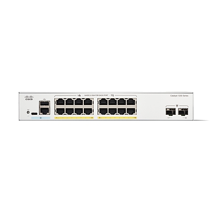 Cisco Catalyst 1200 16-port GE, PoE, 2x1G SFP