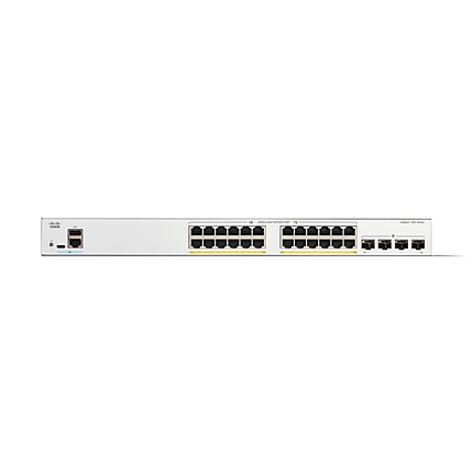 Cisco Catalyst 1200 24-port GE, Full PoE, 4x1G SFP