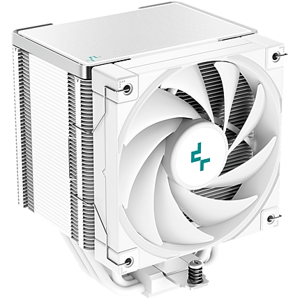 DeepCool AK500 WH, CPU Air Cooler, 1x120mm FK120 PWM Fan, TDP 240W, 5 Heatpipes, White, Intel LGA2066/2011-v3/2011/1700/1200/115x, AMD AM5/AM4, 127Г—117Г—158 mm(LГ—WГ—H), 3 Year Warranty