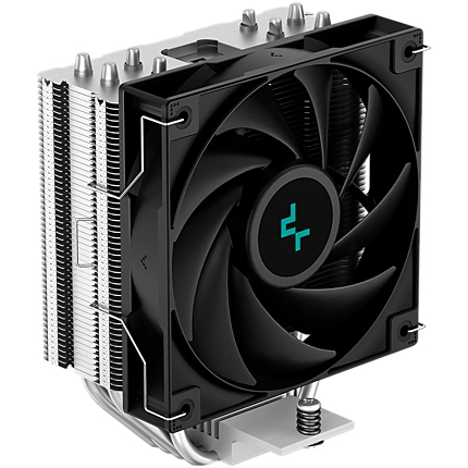 DeepCool AG400, CPU Air Cooler, 1x120mm PWM Fan, TDP 220W, 4 Heatpipes, Intel LGA1700/1200/115x, AMD AM5/AM4, 125Г—92Г—150 mm(LГ—WГ—H), 2 Year Warranty